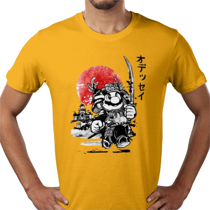 Super Mario Bro's - Samurai Mario T-shirt