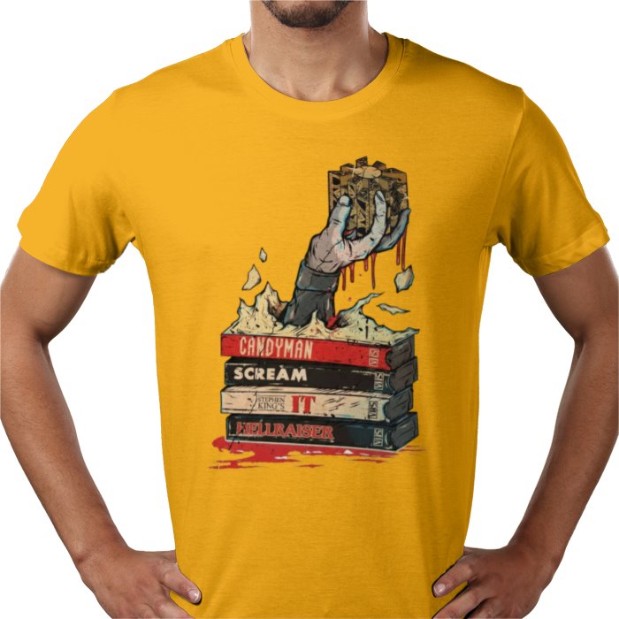 VHS Horror Tapes - Hellraiser Theme T Shirt