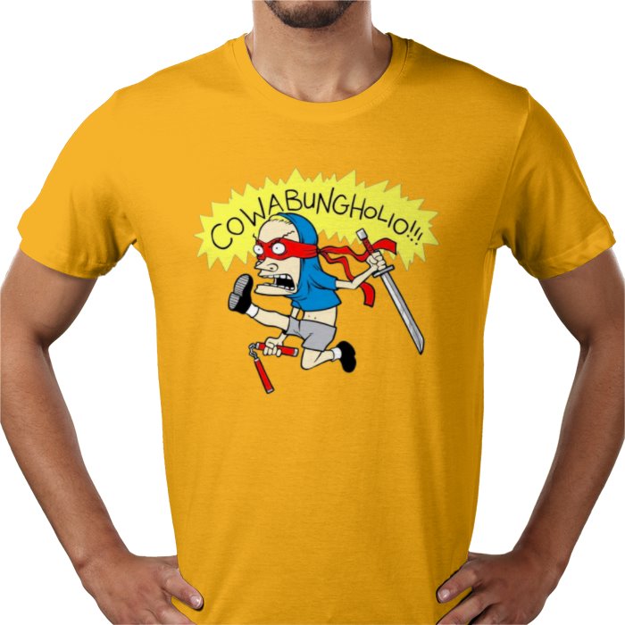 Beavis & Butt Head x Teenage Mutant Ninja Turtles - CowaBungHolio T-shirt