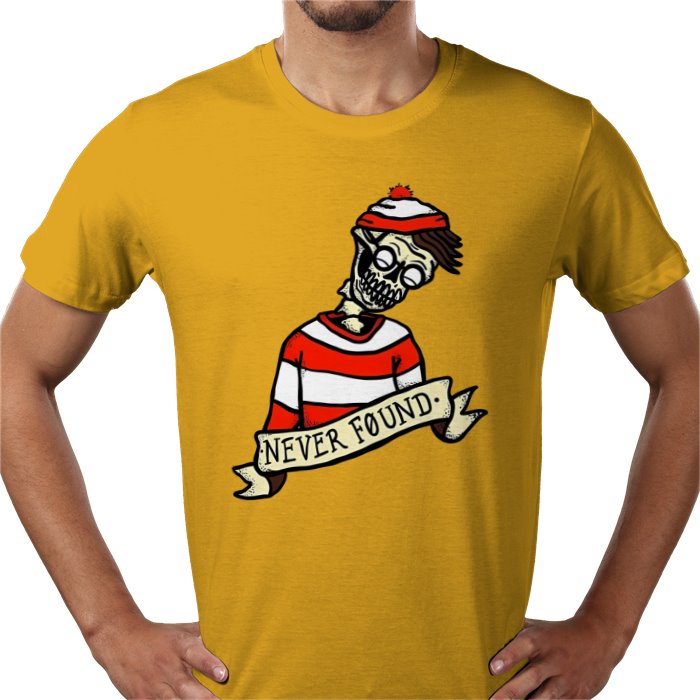 Wheres Wally - Never Found T-shirt