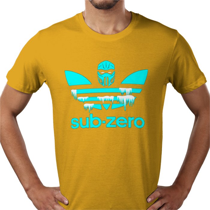 Mortal Kombat x Adidas — Sub-Zero Theme T-Shirt