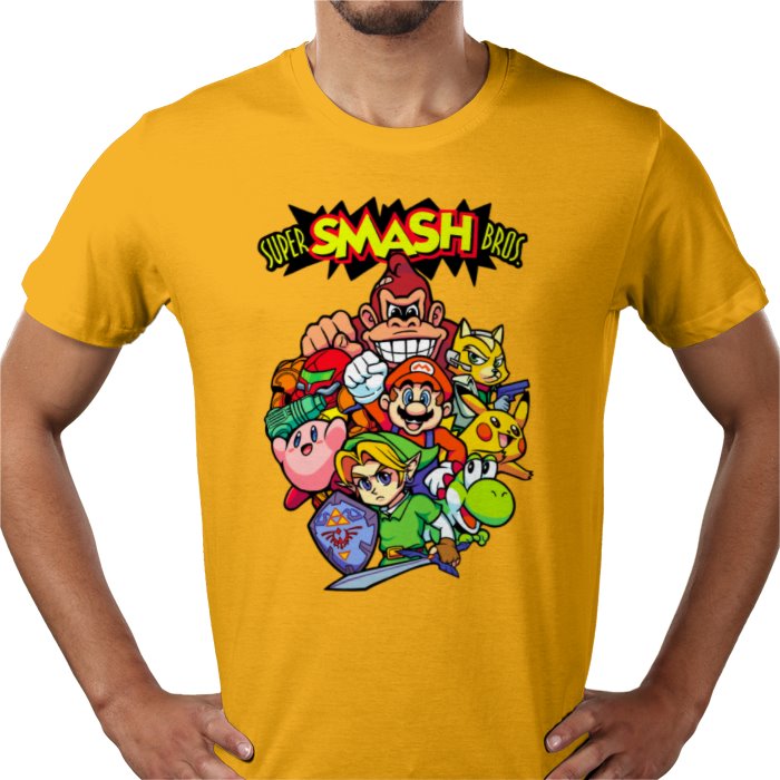 Super Smash Bros - Collage T-shirt