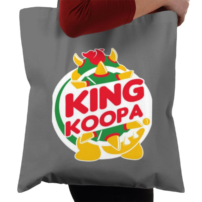 Super Mario Bro's & Burger King - King Koopa Tote Bag