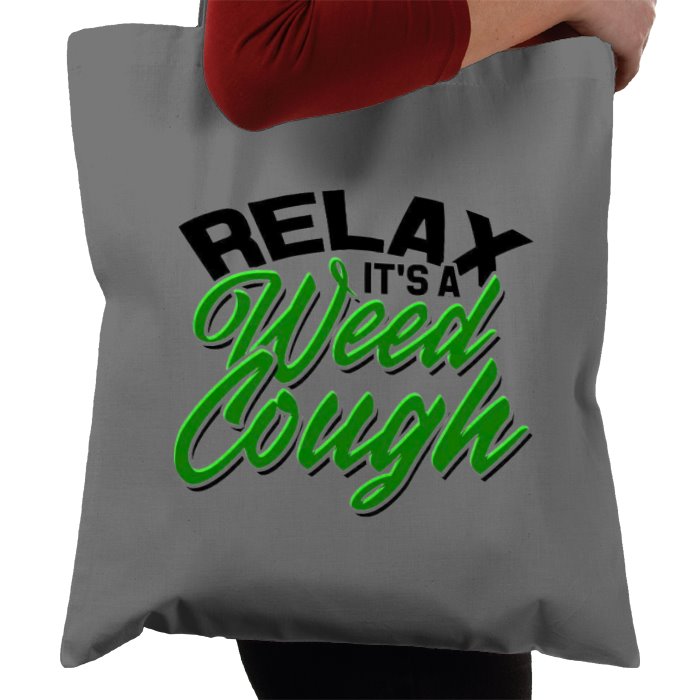 Weed Cough Tote Bag