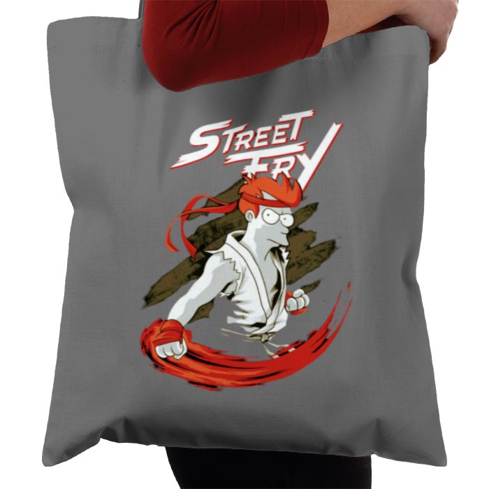Futurama x Street Fighter - Street Fry Tote Bag