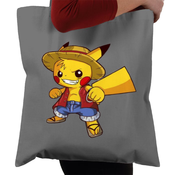 Pokémon & One Piece - PikaLuff Tote Bag