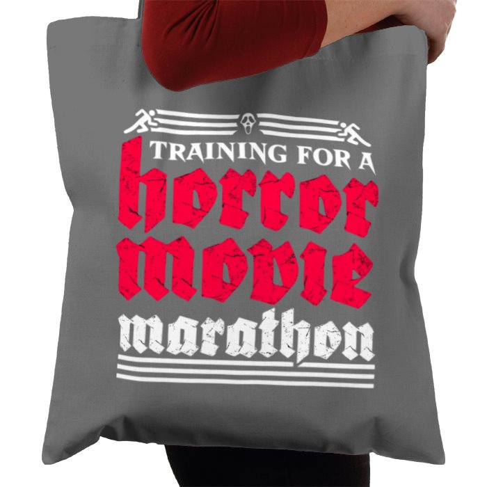 Horror Movie Marathon Tote Bag