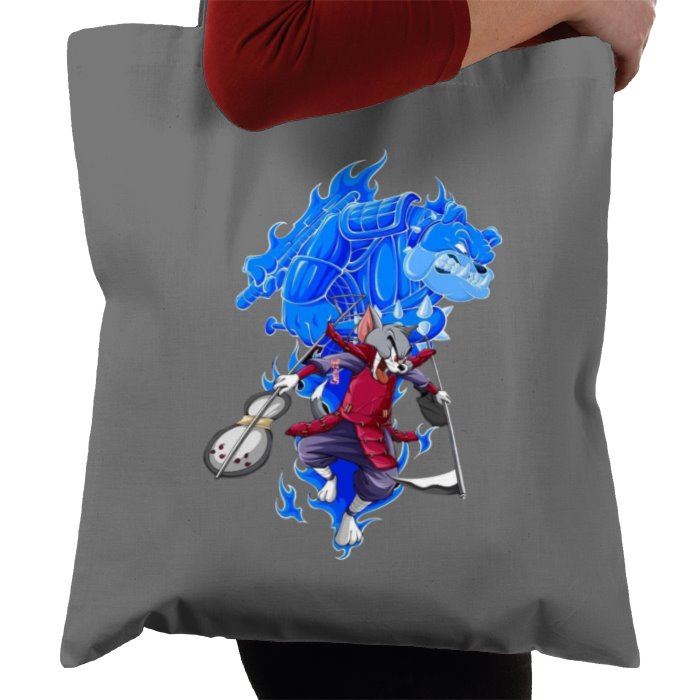 Tom & Jerry x Naruto - Tom/Madera Tote Bag