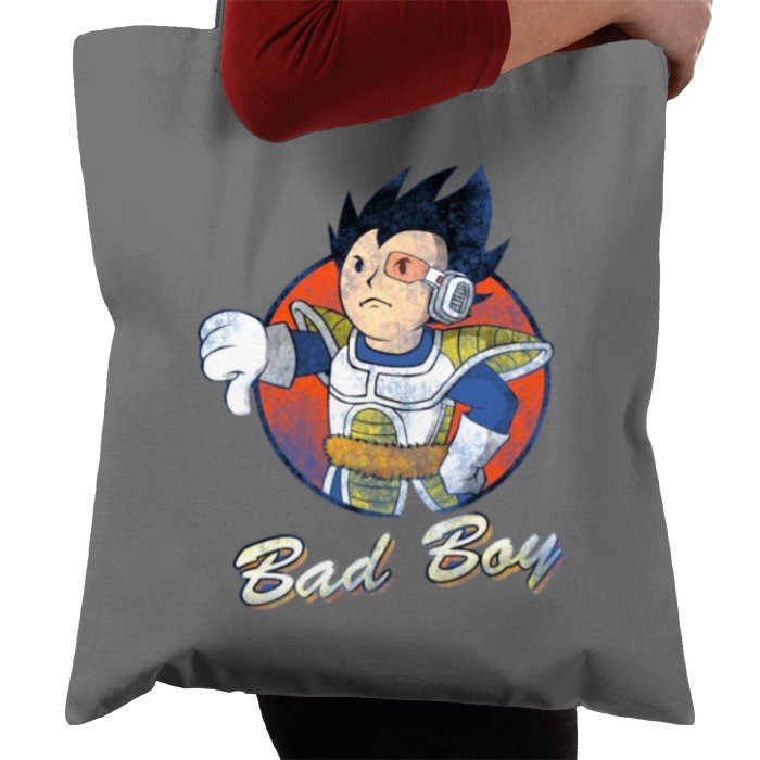 Dragonball Z x Fallout - Vegeta Bad Boy Tote Bag