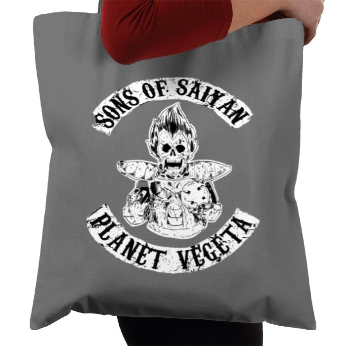 Dragonball Z x Sons Of Anarchy - Sons Of Saiyan's Tote Bag