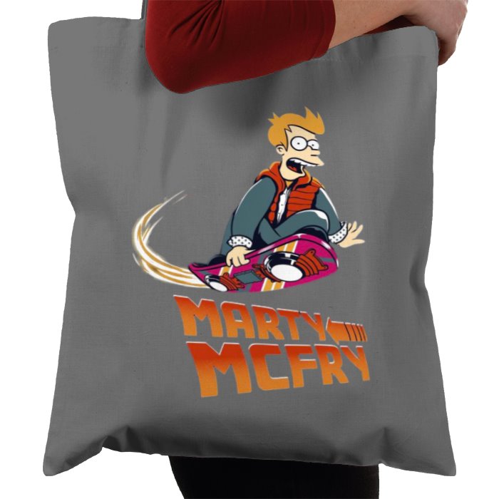 Futurama x Back To The Future - Marty McFry Tote Bag