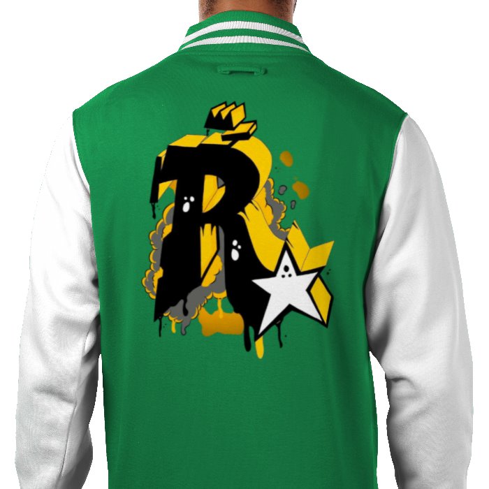 Rockstar Theme Varsity Jacket