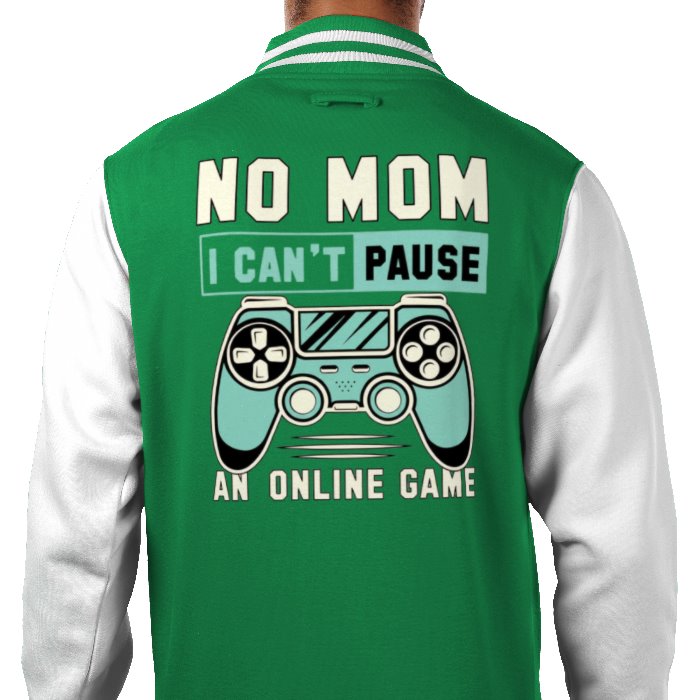 Cant Pause Varsity Jacket