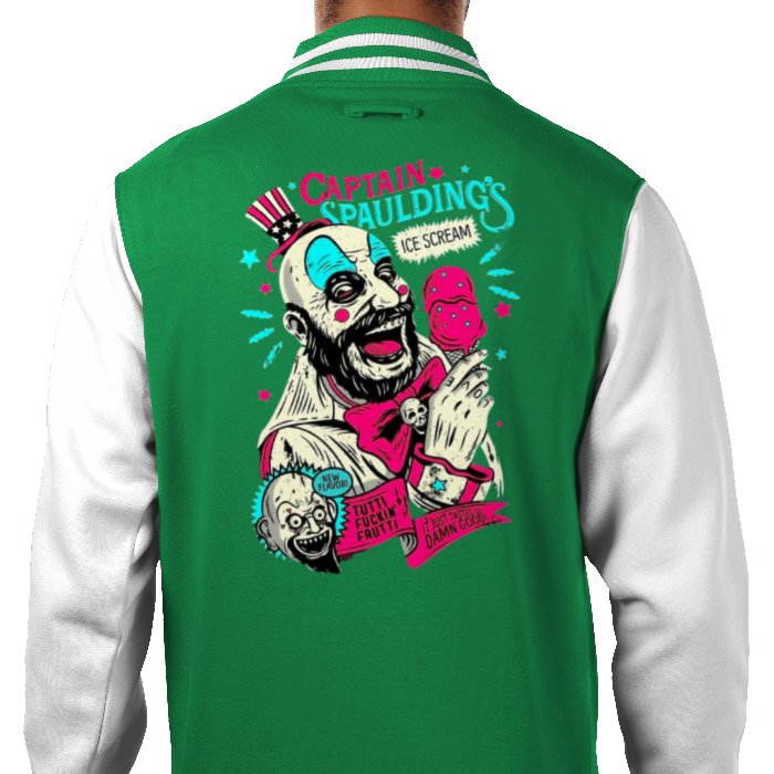 Captain Spaulding Ice Cream Varsity Jacket