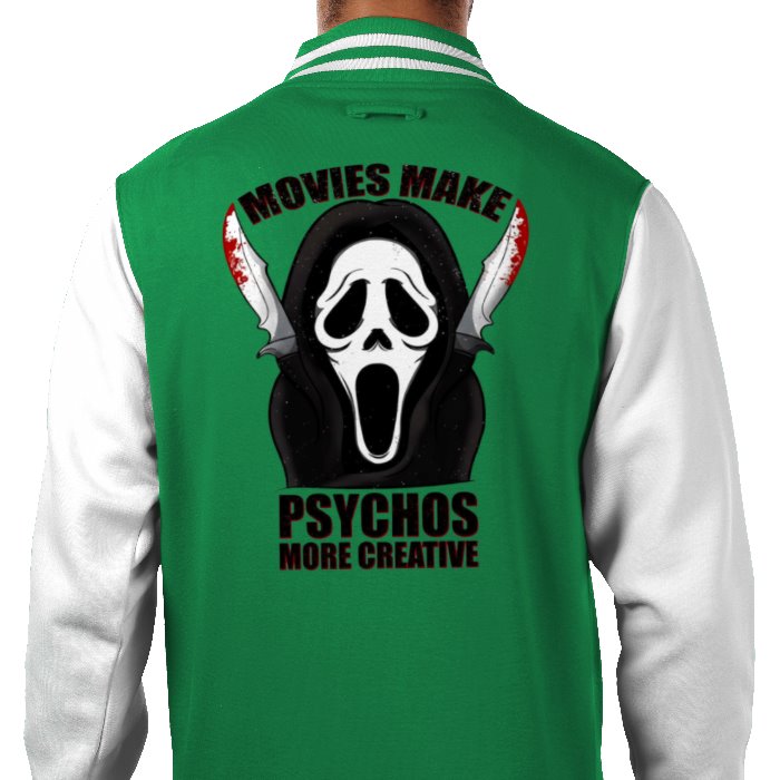 Scream - Creative Psycho Varsity Jacket