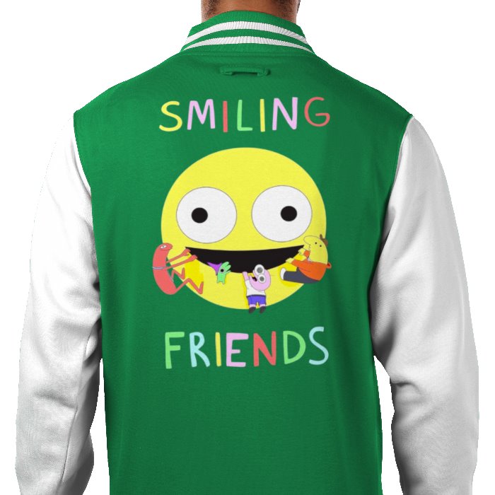 Smiling Friends - Theme 2 Varsity Jacket