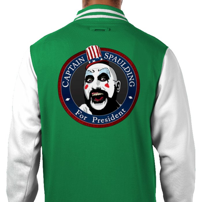 Captain Spaulding For President Varsity Jacket