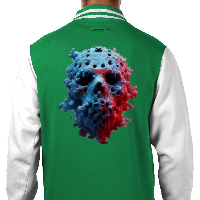 Friday 13th - Smoke Mask Varsity Jacket