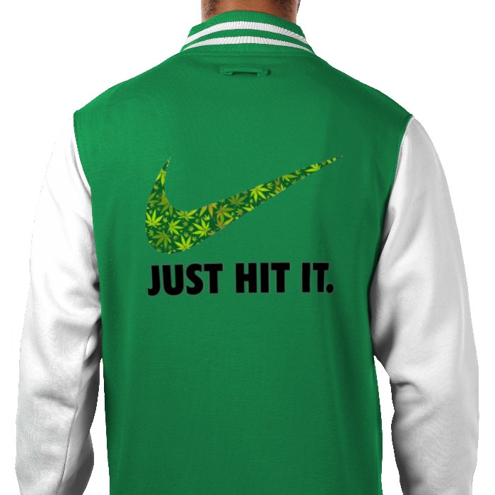 Just Hit It Varsity Jacket