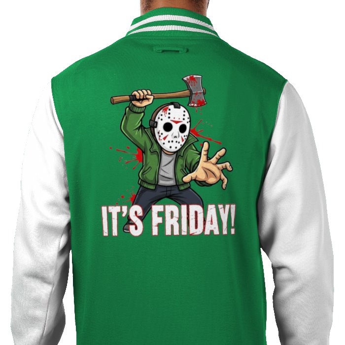 Friday 13th - Its Friday Varsity Jacket