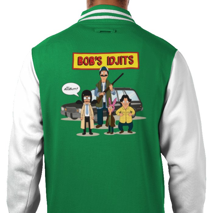 Bobs Burgers x Supernatural - Bobs Idjits Varsity Jacket