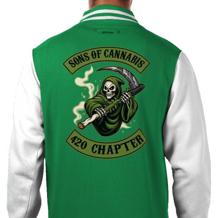 Sons Of Cannabis Varsity Jacket