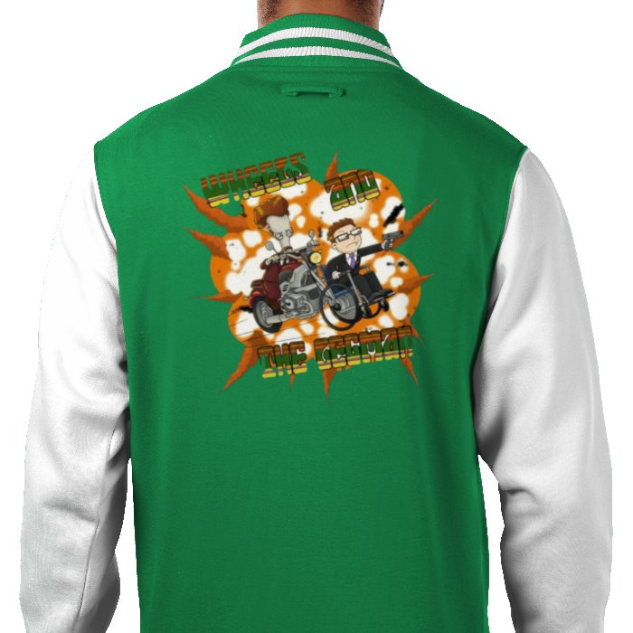 American Dad - Wheels & The Leg Man Varsity Jacket
