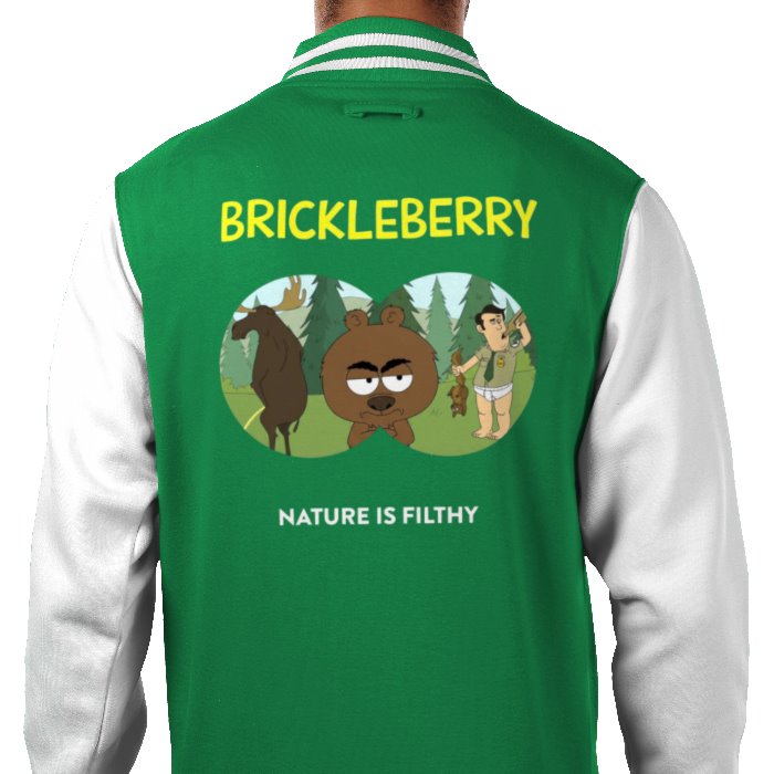 Brickleberry - Nature Is Filthy Varsity Jacket