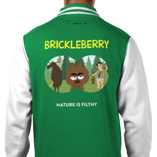 Brickleberry - Nature Is Filthy Varsity Jacket