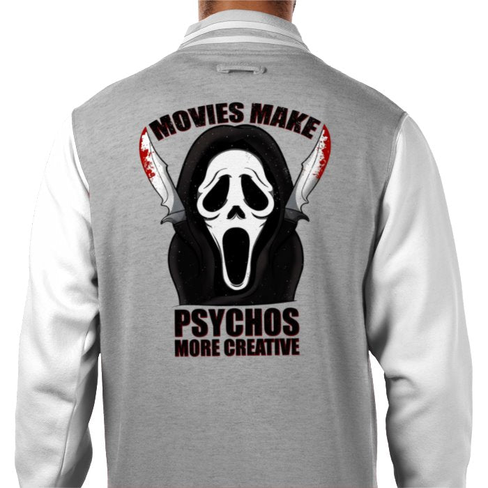 Scream - Creative Psycho Varsity Jacket