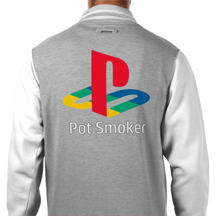 PlayStation Parody Pot Smoker Varsity Jacket
