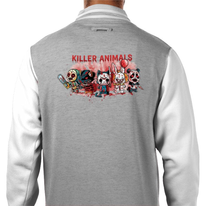 Killer Animals Theme Varsity Jacket