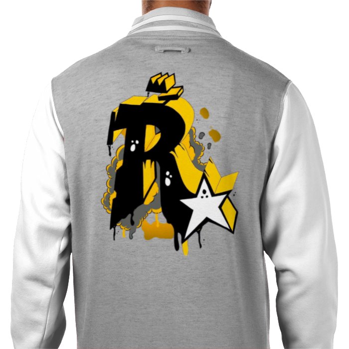 Rockstar Theme Varsity Jacket