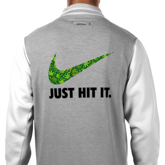 Just Hit It Varsity Jacket