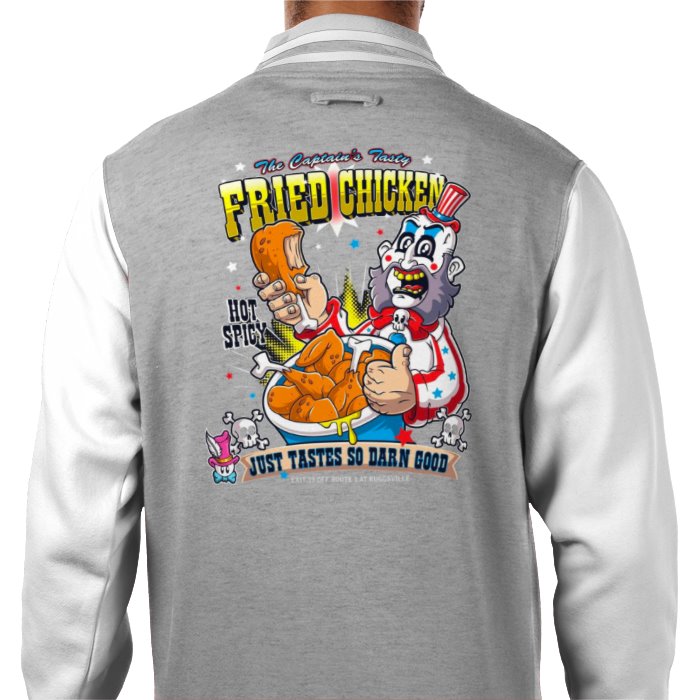 Captain Spaulding Fried Chicken Varsity Jacket