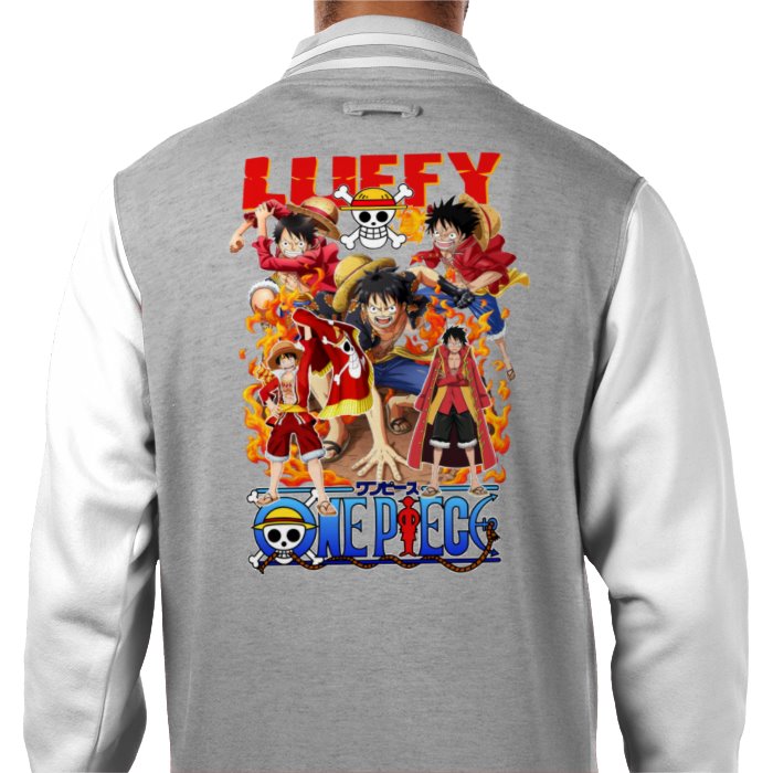 One Piece - Luffy Theme 2 Varsity Jacket