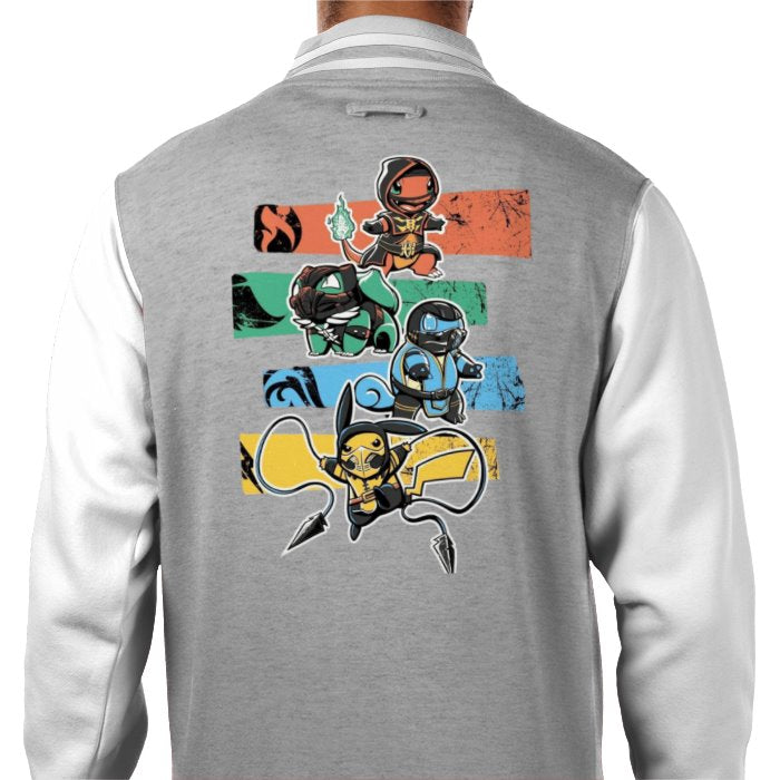 Pokémon & Mortal Kombat - Kombat Starters Varsity Jacket