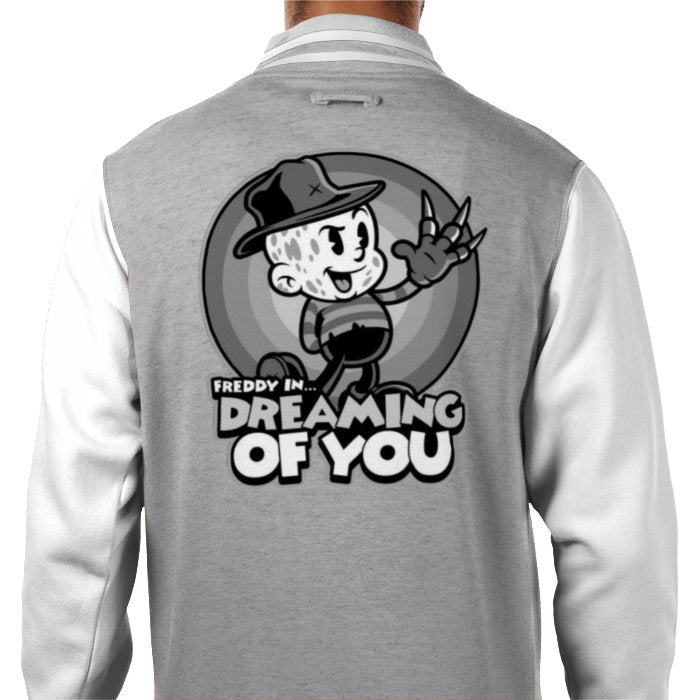 Looney Tunes & A Nightmare On Elm Street - Dreaming Of You Varsity Jacket