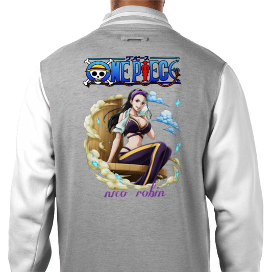 One Piece - Nico Robin Theme 3 Varsity Jacket