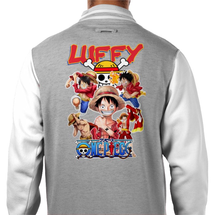 One Piece - Luffy Theme 6 Varsity Jacket