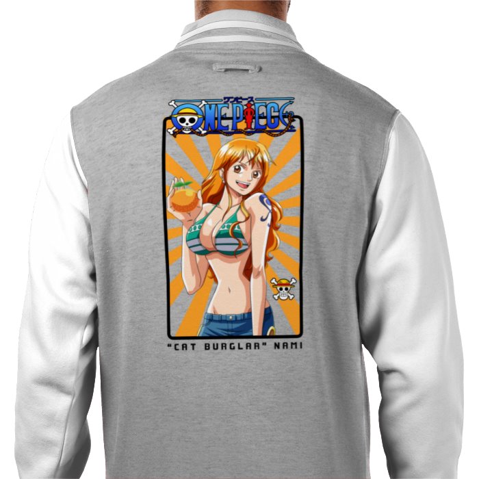 One Piece - Nami Theme 3 Varsity Jacket