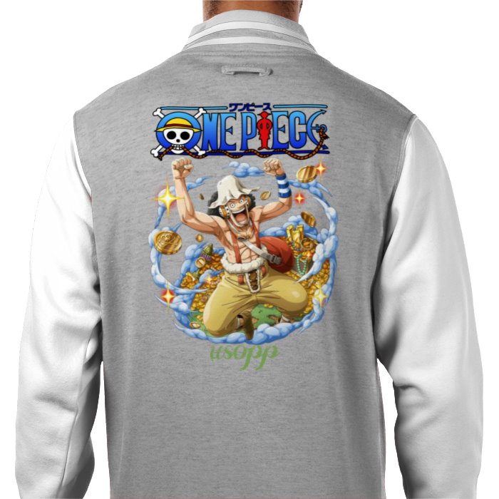 One Piece - Usopp Theme 2 Varsity Jacket