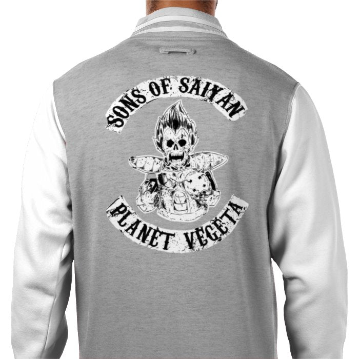 Dragon Ball Z & Sons Of Anarchy - Sons Of Saiyan Varsity Jacket