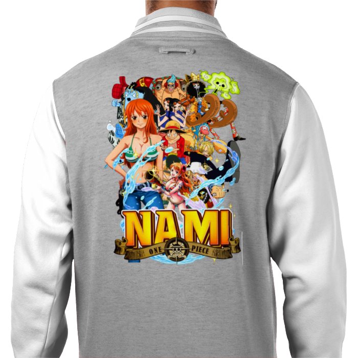 One Piece - Nami Theme 2 Varsity Jacket