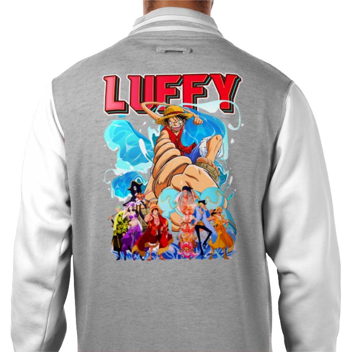 One Piece - Luffy Theme 3 Varsity Jacket