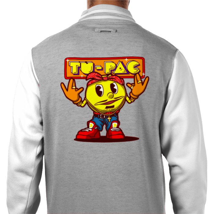 Pac Man & Tupac - Tu-Pac Varsity Jacket