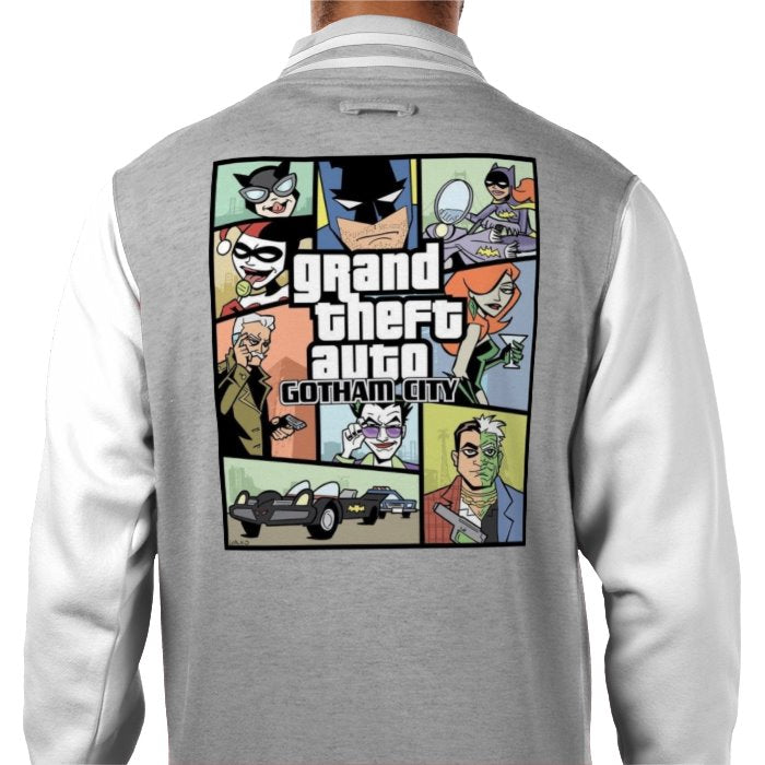 Batman & Grand Theft Auto - Grand Theft Auto Gotham Varsity Jacket