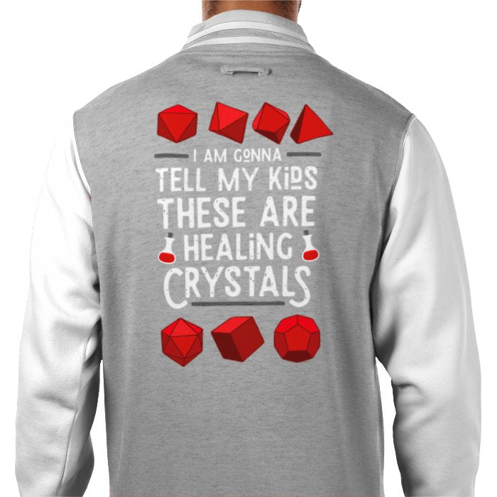 Dungeons & Dragons Healing Crystals Varsity Jacket