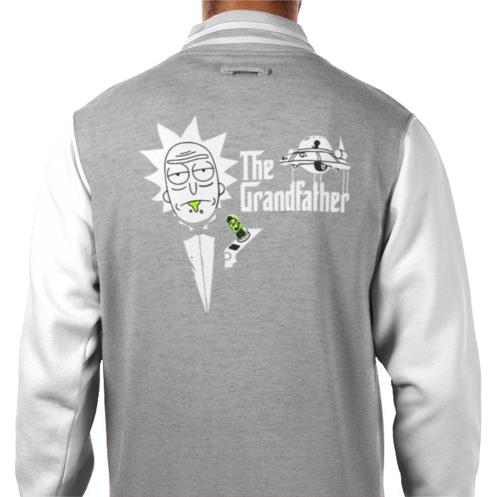 Rick & Morty & The Godfather - The Grandfather Varsity Jacket