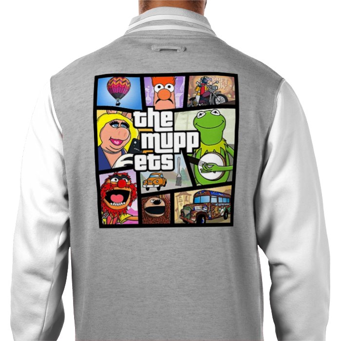 The Muppets & Grand Theft Auto - Grand Theft Auto Style Varsity Jacket